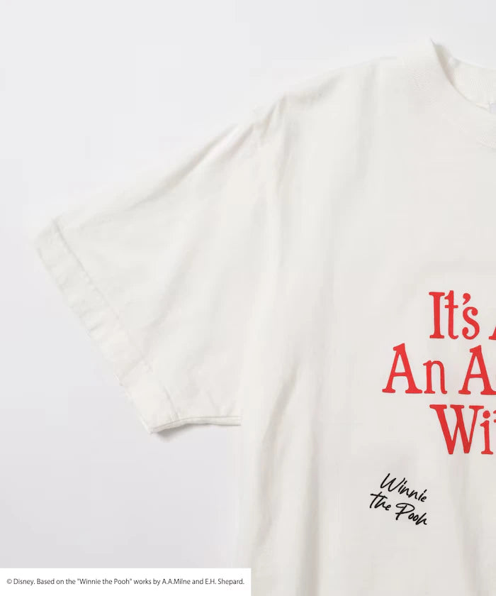 Winnie-the-Pooh Message Print T-Shirt