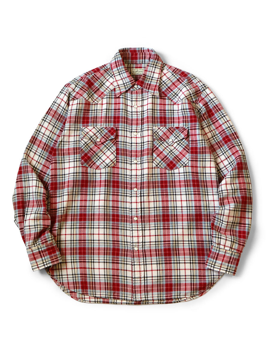 Columbia Check Husky Western Shirt