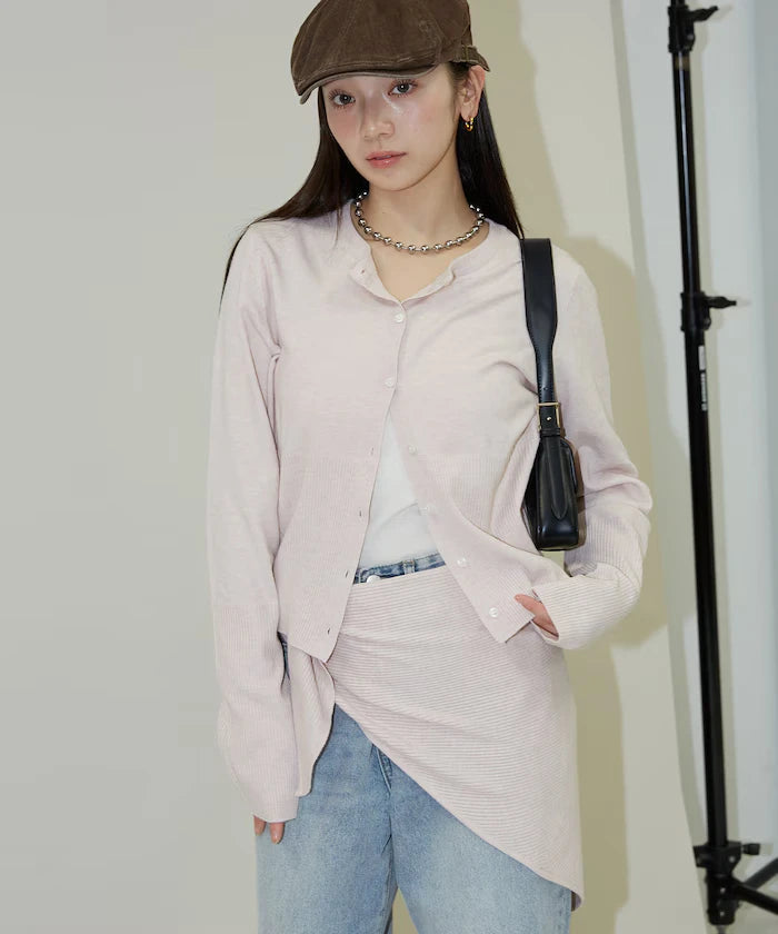 Stole Set Crew Neck Cardigan Limited Edition