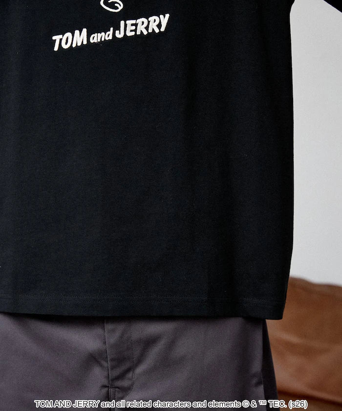 <Functional Material> TOM AND JERRY Graphic T-Shirt Limited Edition