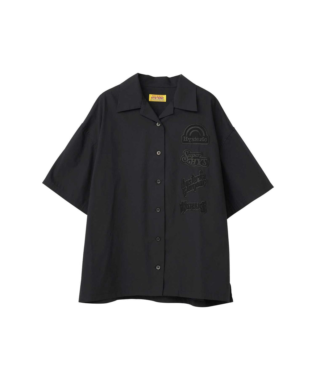 Guitar Girl Embroidered Oversized Shirt