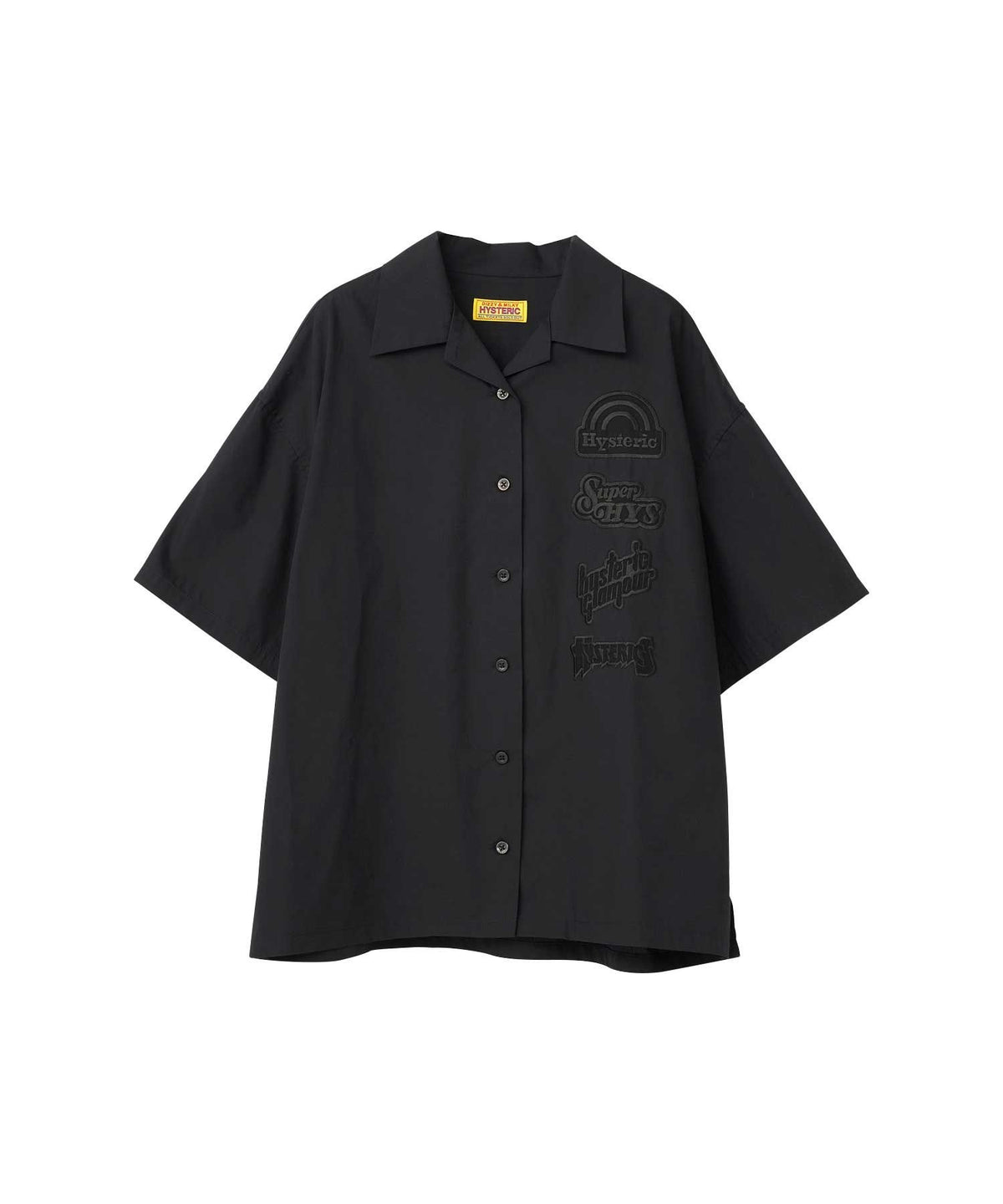 Guitar Girl Embroidered Oversized Shirt