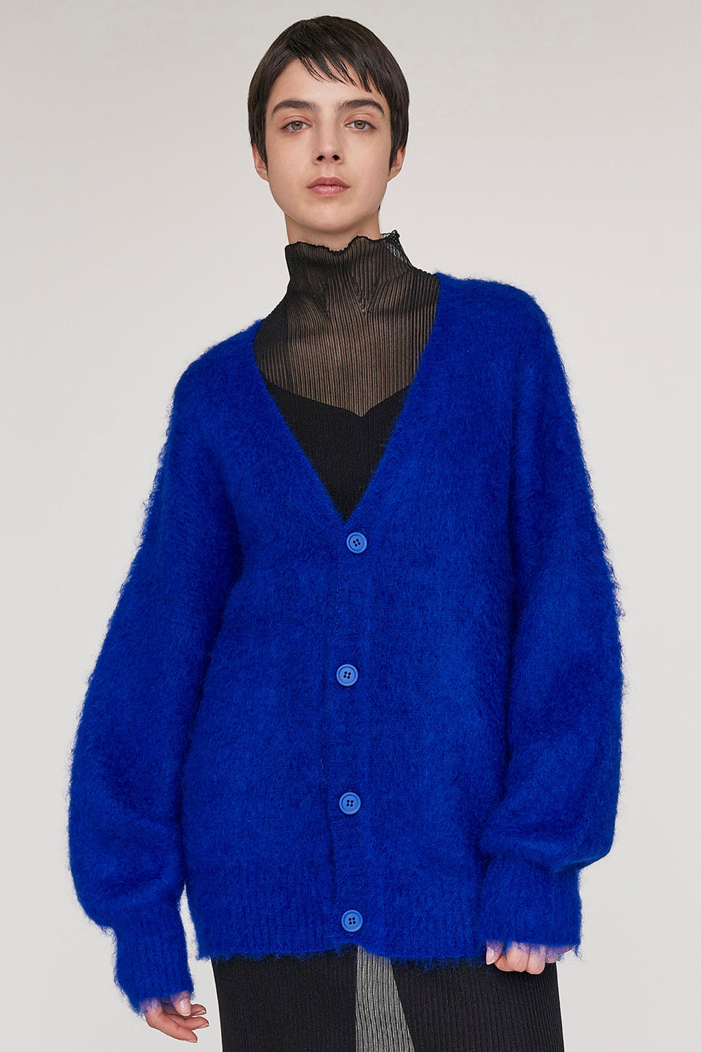 MOHAIR CARDIGAN