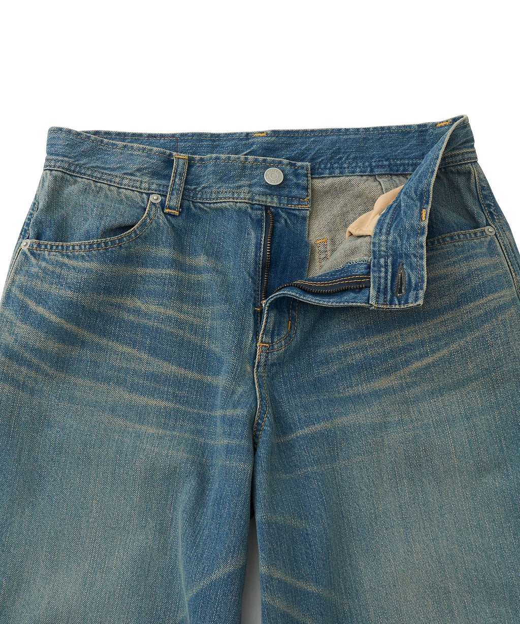 Denim Wide Pants
