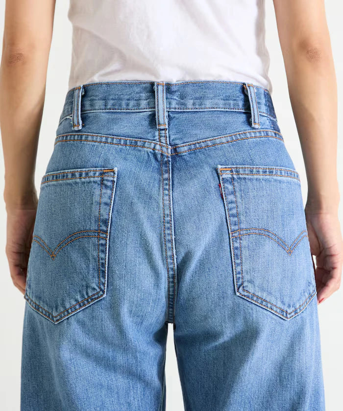 Vintage Remake Tuck Denim Pants