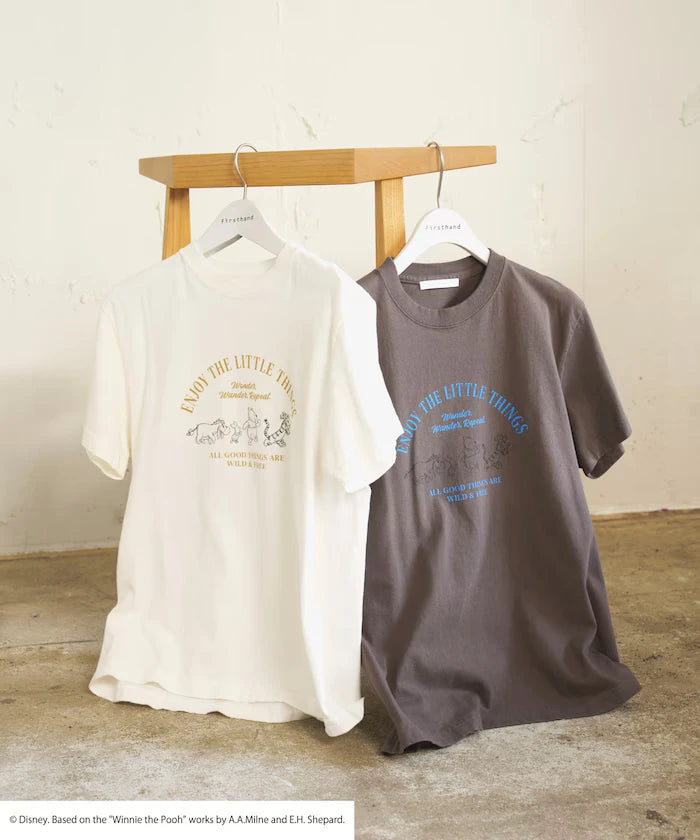 Winnie-the-Pooh Front Logo Print T-Shirt