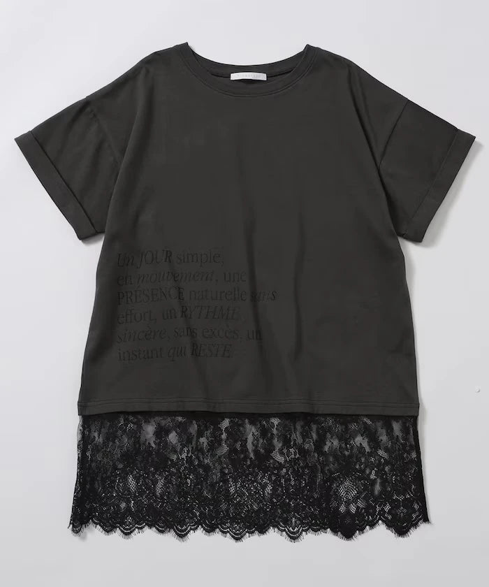 Lacedocking Print T-Shirt 【Limited Edition】