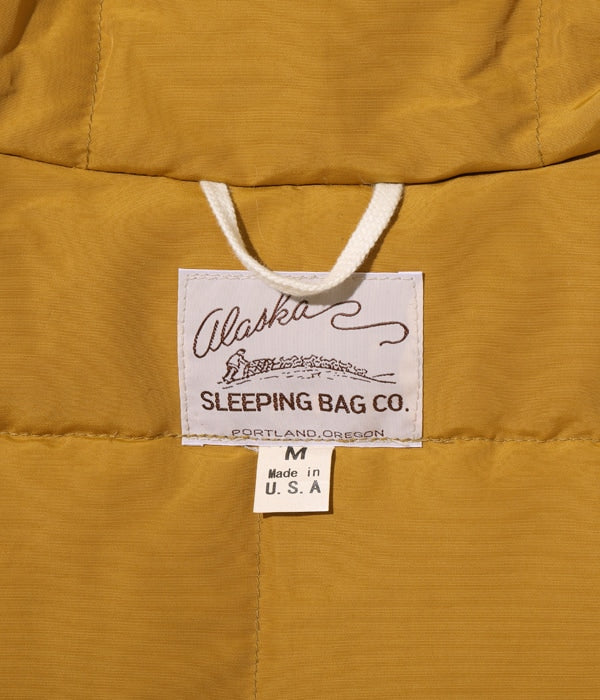 ALASKA SLEEPING BAG GOOSE DOWN, MADE IN USA “ARCTIC” WORK & HUNTING COAT