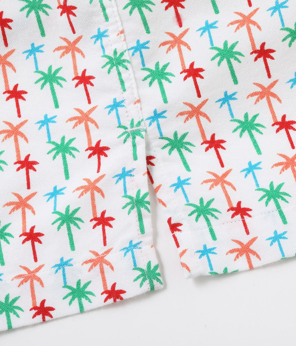 COOLMAX Oxford B.D. Shirt Palm Tree