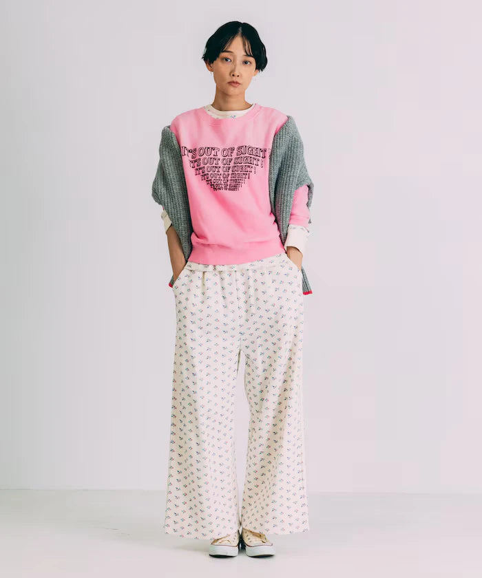 Fade Print Dolman Sweat