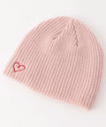 Heart Embroidery Beanie