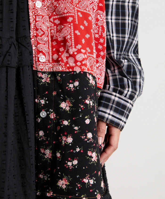 Patchwork Big Shirt