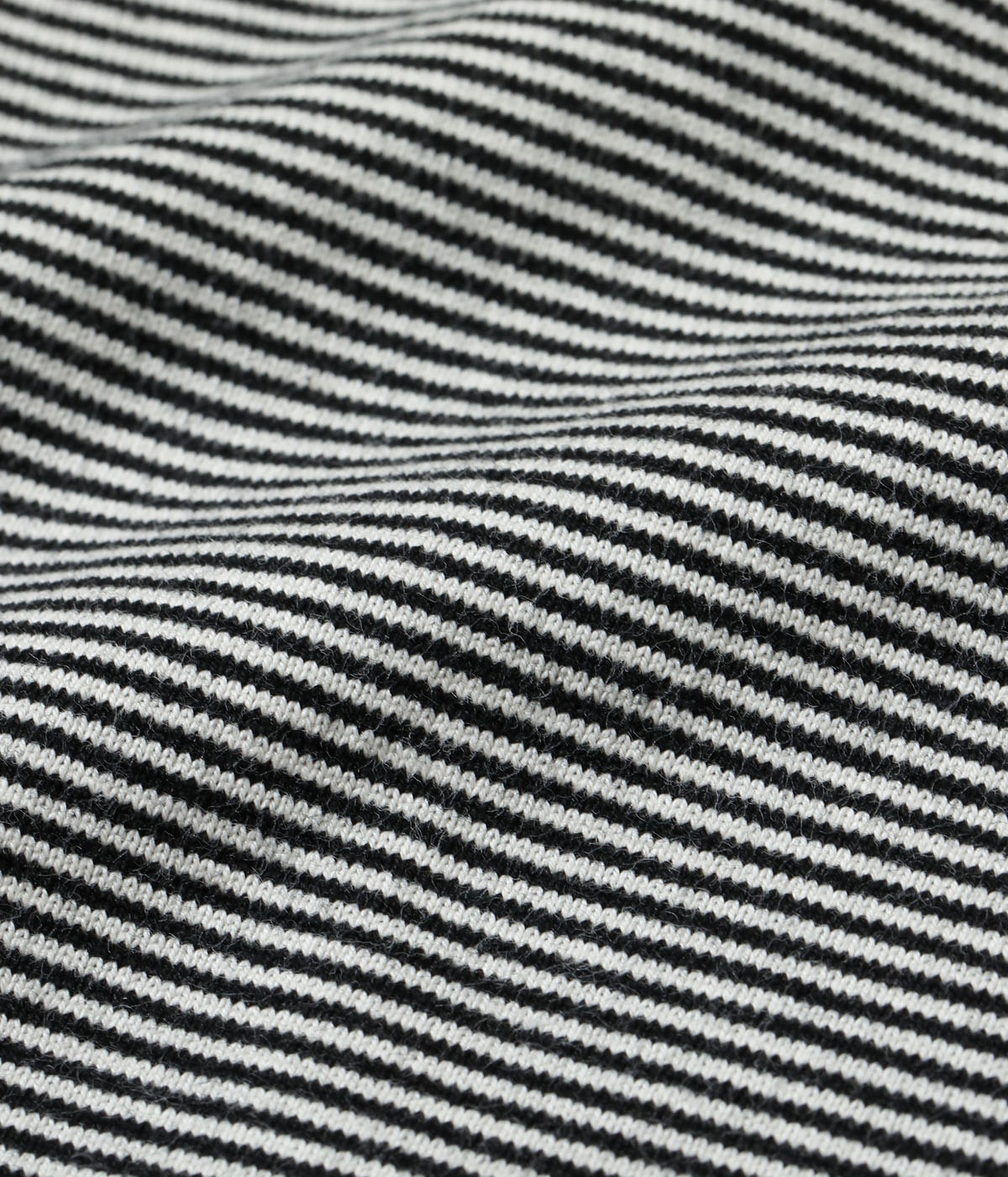 WHITESVILLE 30/2 FINE-LINED BORDER T-SHIRT