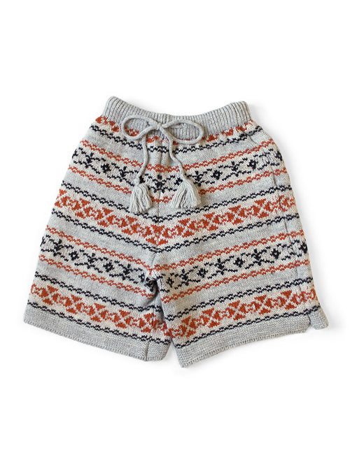 3G Wool Yellowknife Fair Isle Shorts