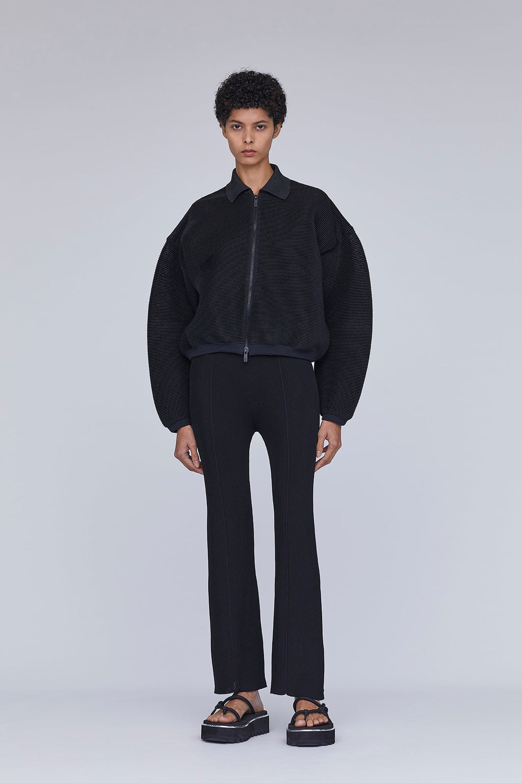 SOFT PORTRAIT TIGHT FLARE PANTS