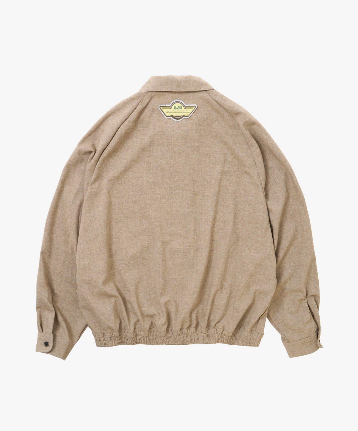 zip up blouson deadstock moon beige one