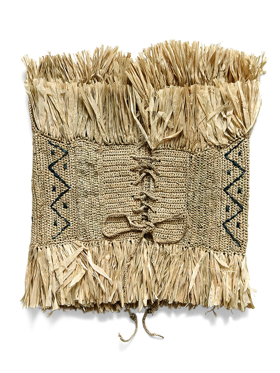 Raffia Basket Fringe Corset