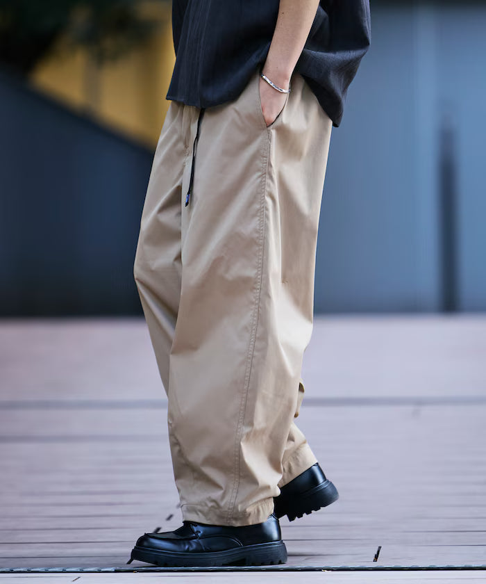 Easy Care Fabric Wide Silhouette Climbing Pants / Quick-Drying / UV Cut 【Limited Edition】