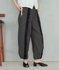Nylon Lace Easy Wide Pants
