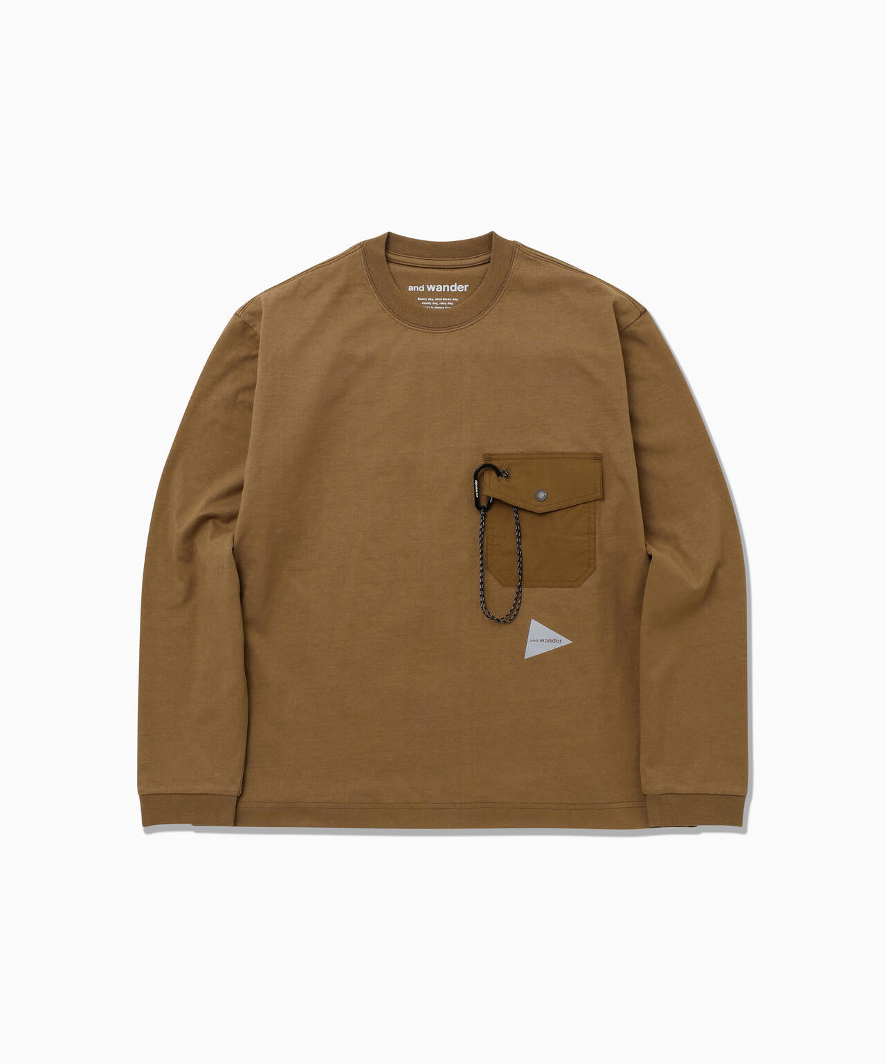 heavy cotton pocket LS T