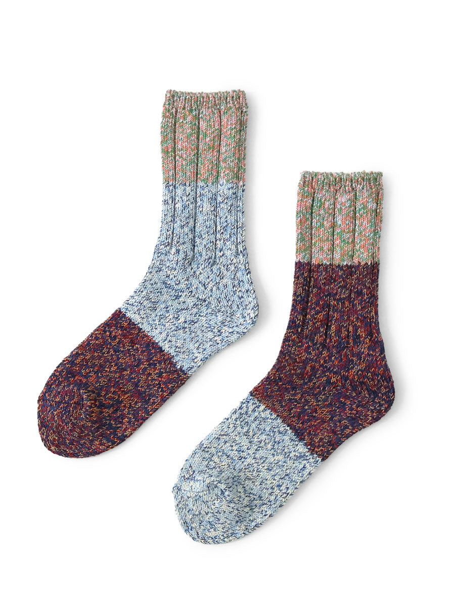 56 Asymmetrical Van Gogh Wood Socks