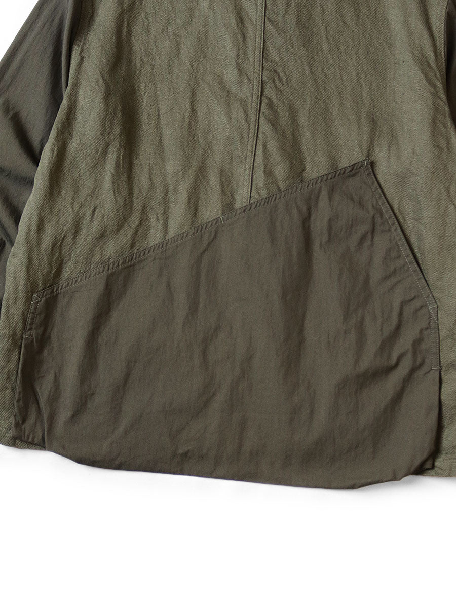 Linen Chino Cloth x Gabardin Goman Coveralls