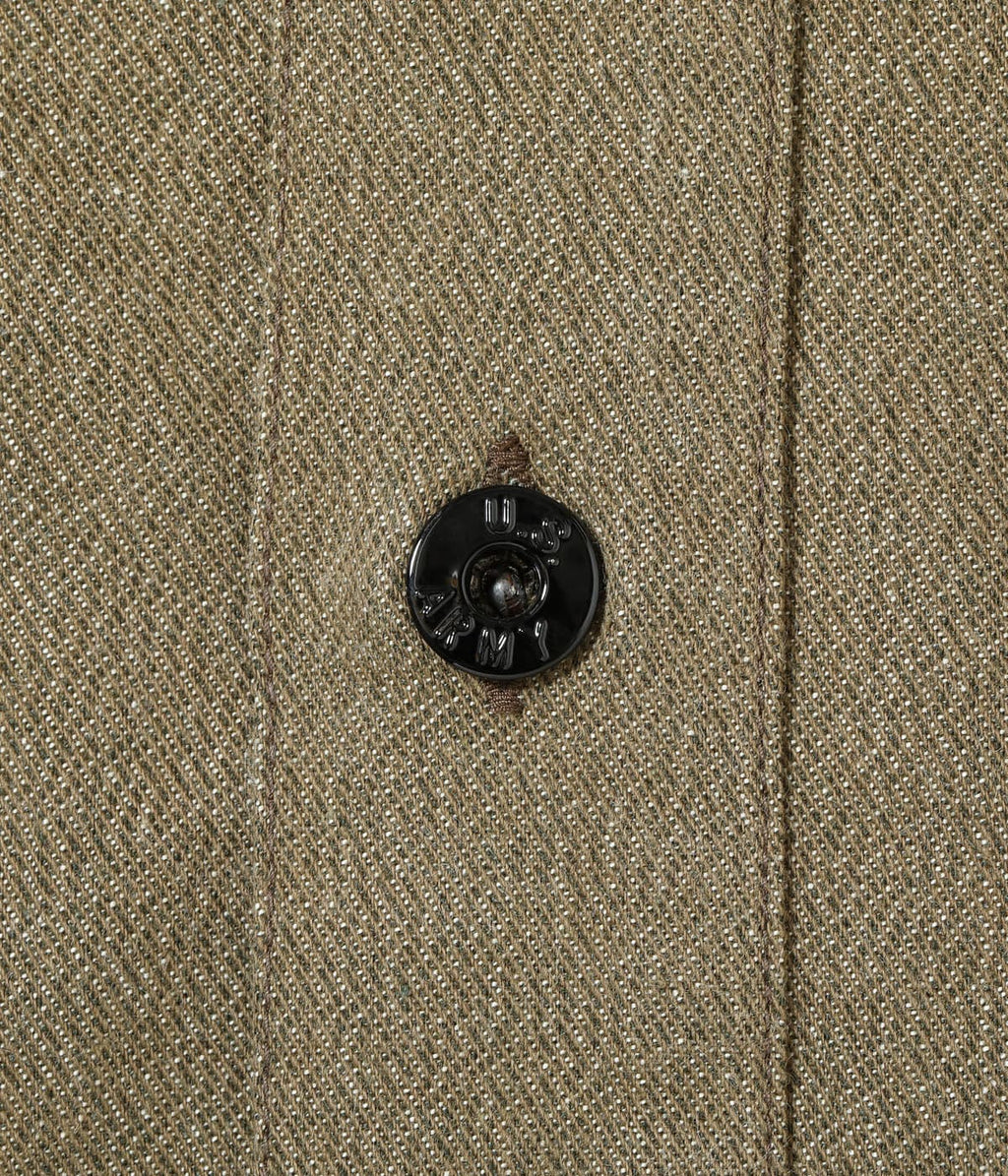 U.S. ARMY BROWN DENIM PULLOVER JACKET