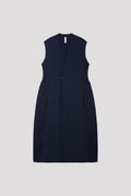 MILAN COLLARLESS LONG VEST