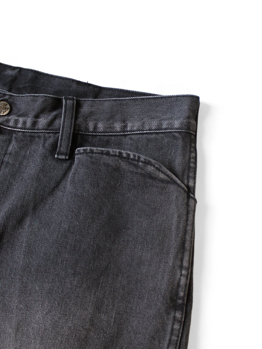 14oz Black x Black Denim 5P Frisco(Center...