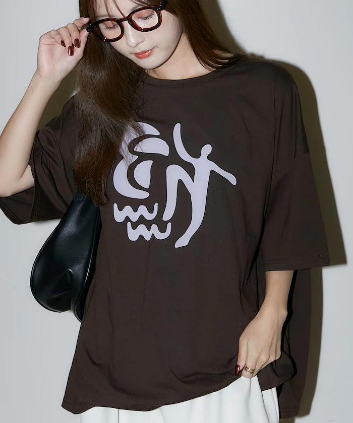 Flocky Nuance Art Big T-Shirt Limited Release