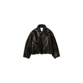 INFLATED BALLOON LEATHER JACKET