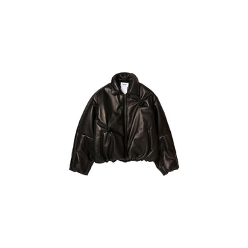 INFLATED BALLOON LEATHER JACKET