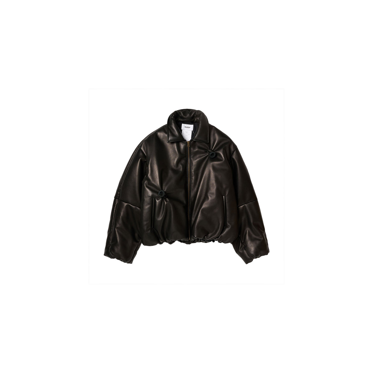 INFLATED BALLOON LEATHER JACKET