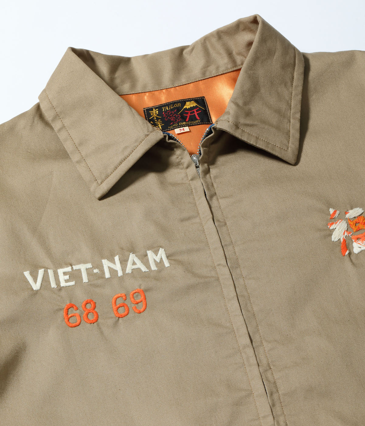 Late 1960s Style Cotton Vietnam Jacket “DRAGON”
