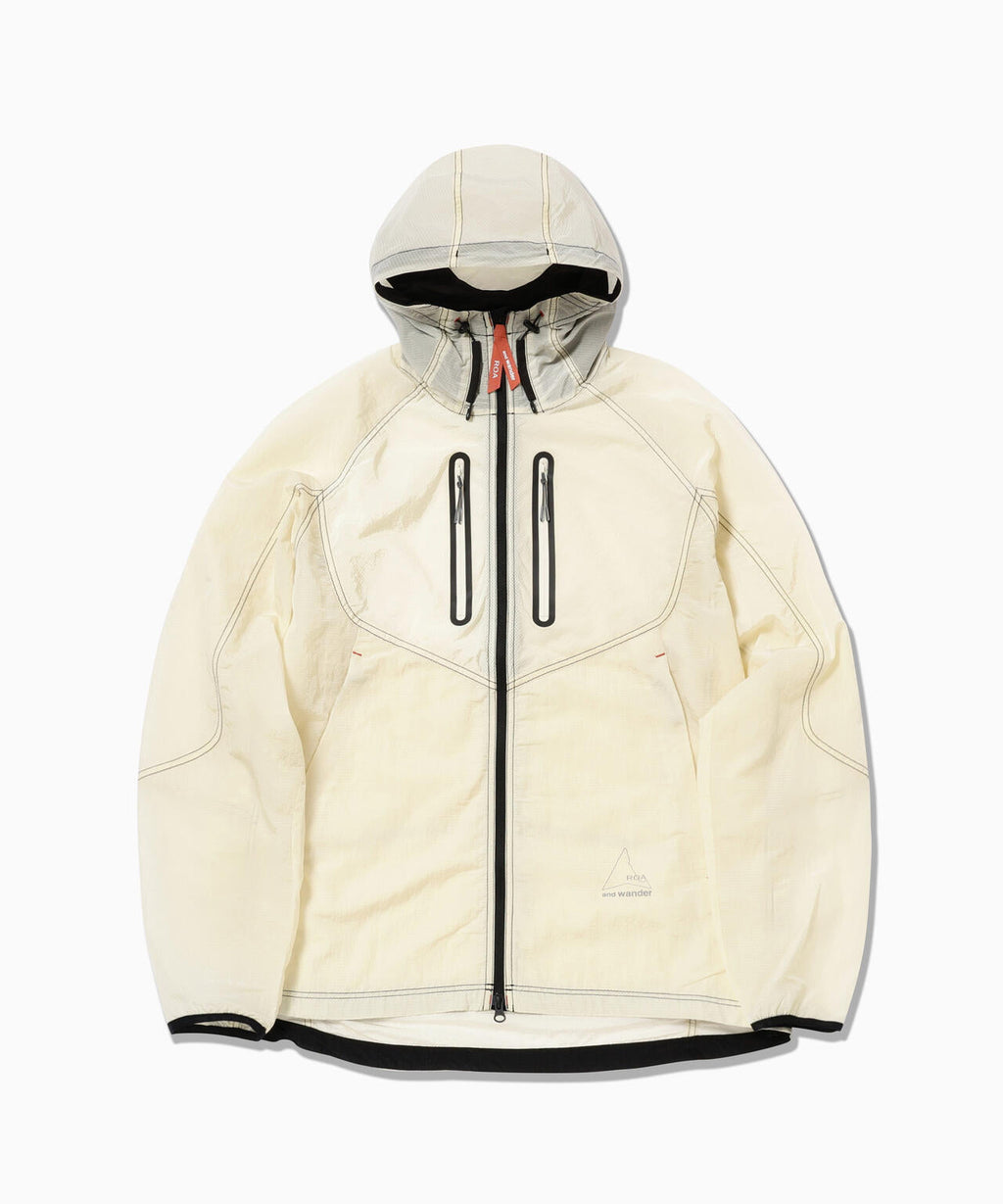 ROA × and wander  ripstop wind jacket