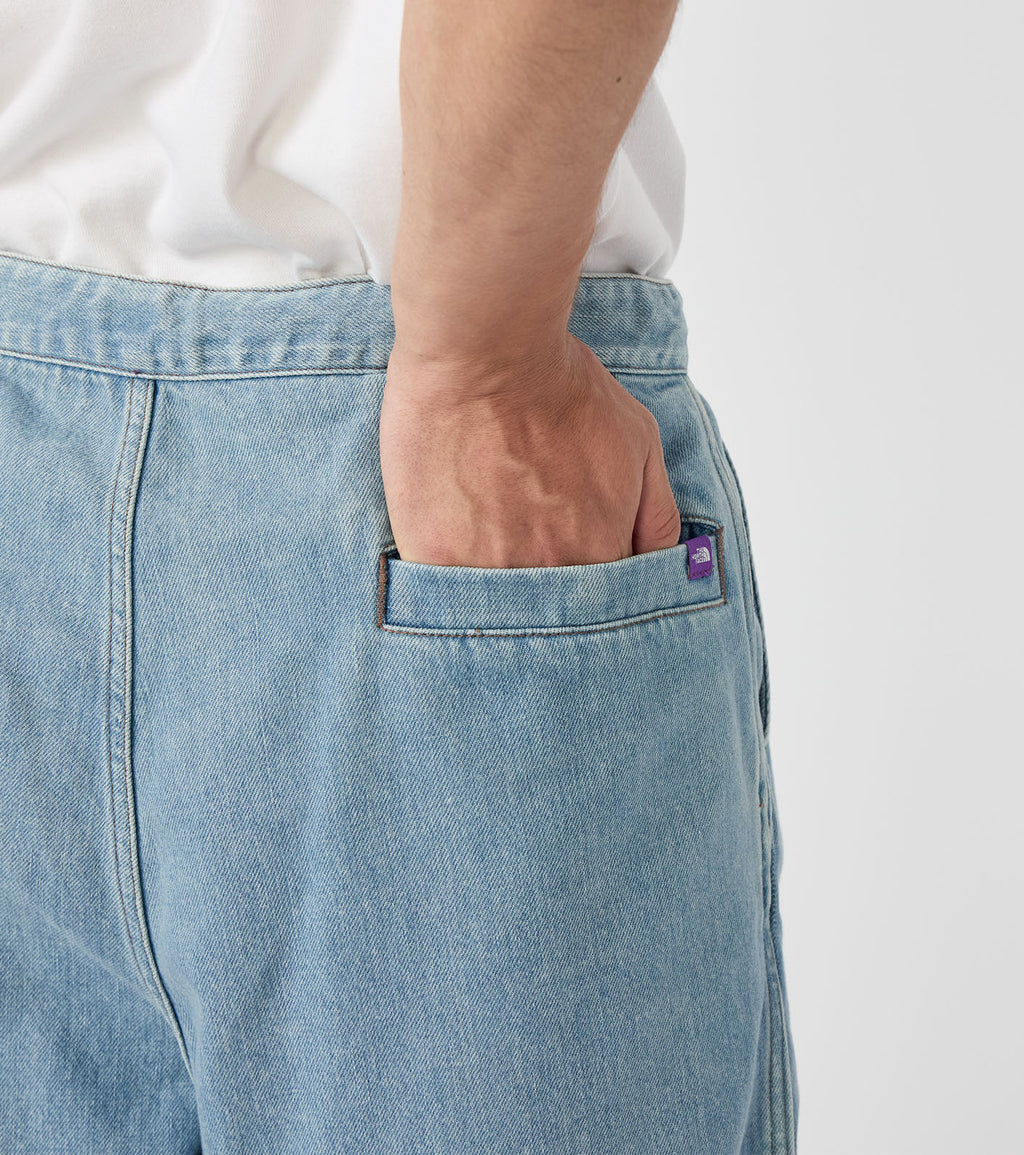 Denim Tuck Field Shorts