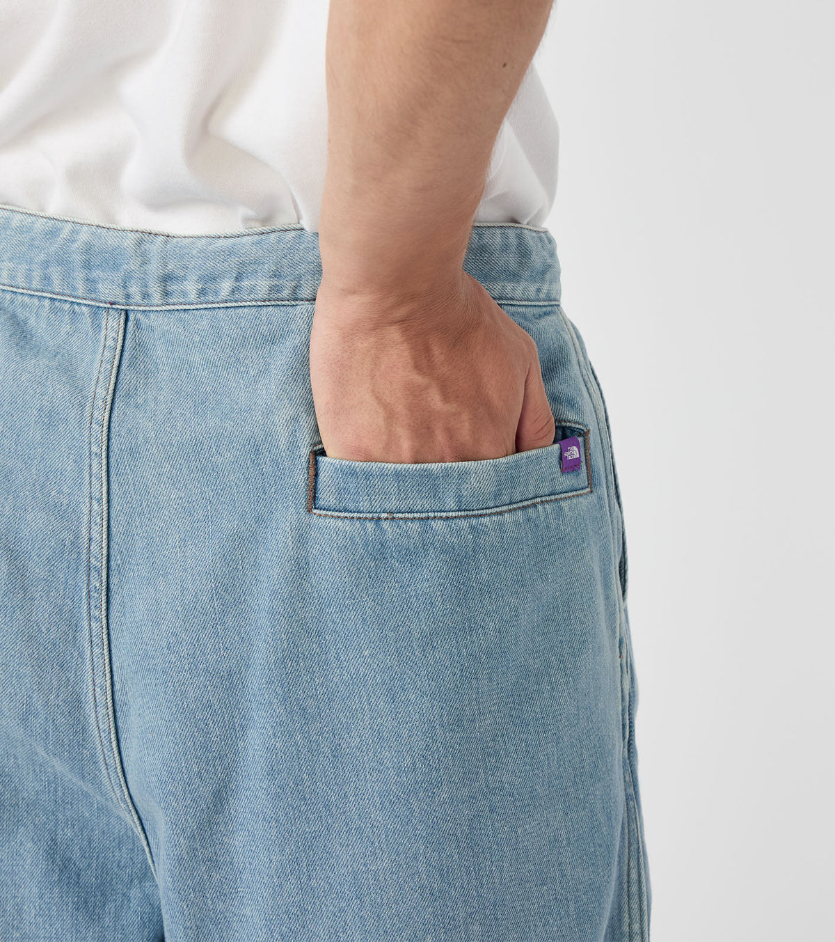 Denim Tuck Field Shorts