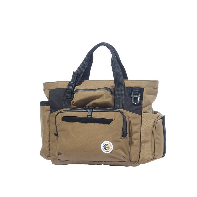 CORDURA FINE TEX TOTE BAG GOLFSERIES / CAMEL