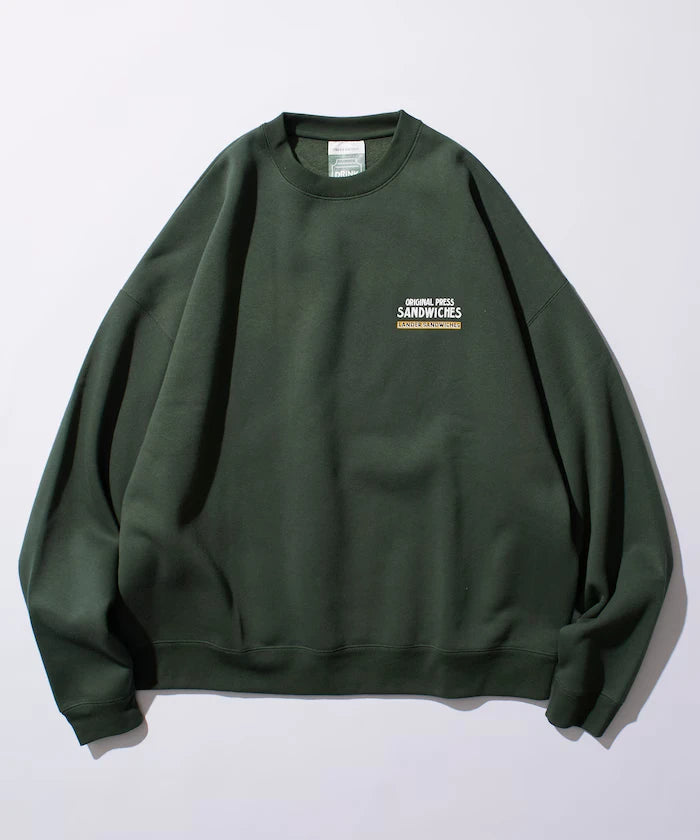 LANDER SANDWICHES×FREAK'S STORE/ Lander Limited Edition Big Silhouette Back Print Crewneck Sweat 【Limited Release】