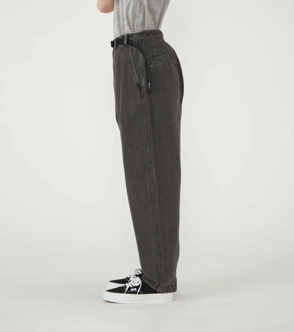 Denim Wide Tapered Field Pants