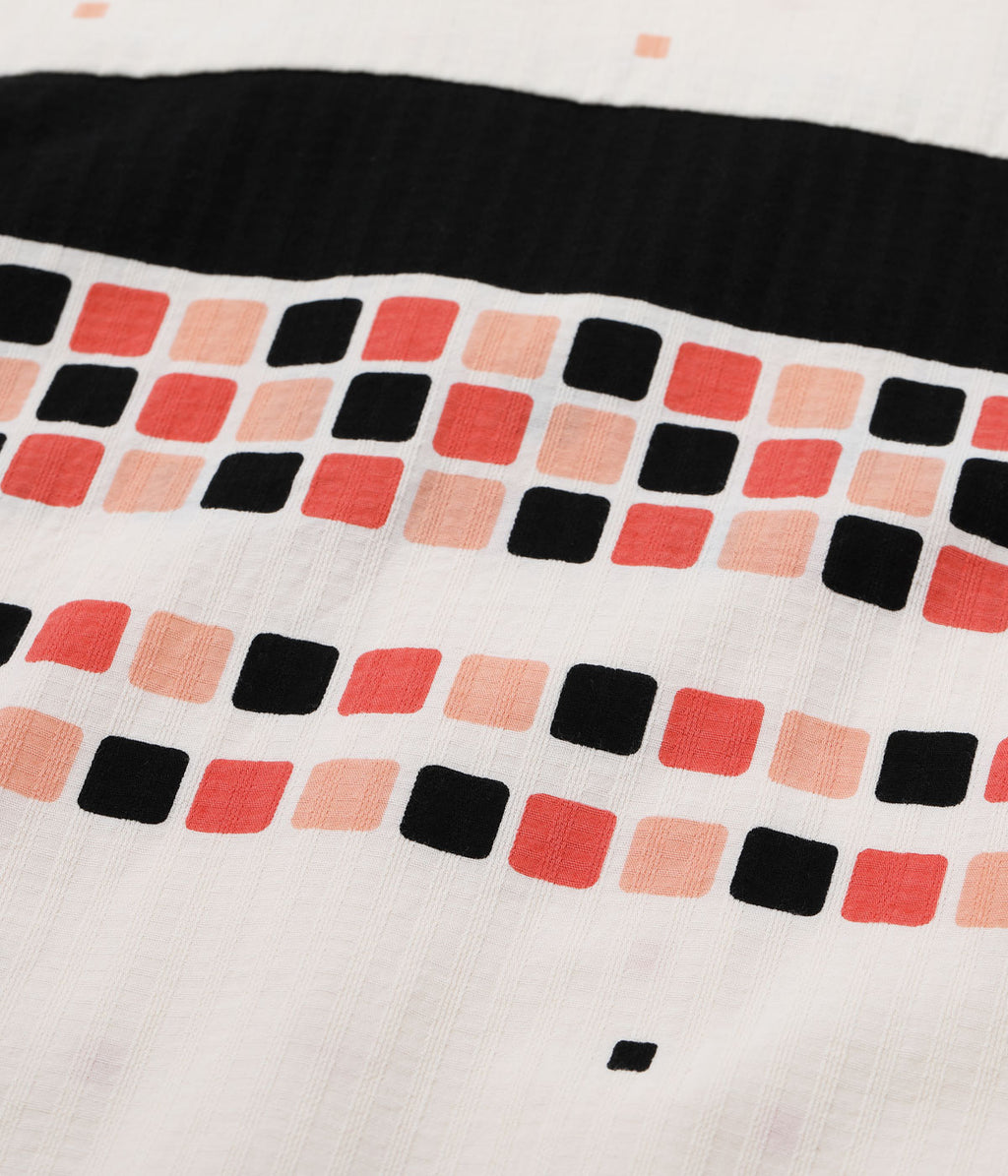 Dobby Cotton Open Shirt Square