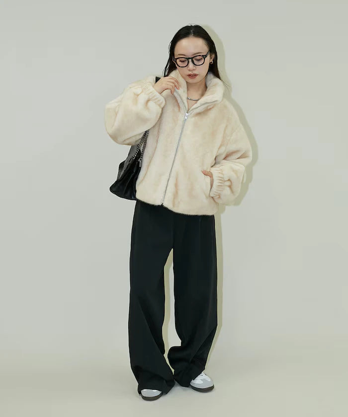 Short Length Fake Fur Blouson Limited Release