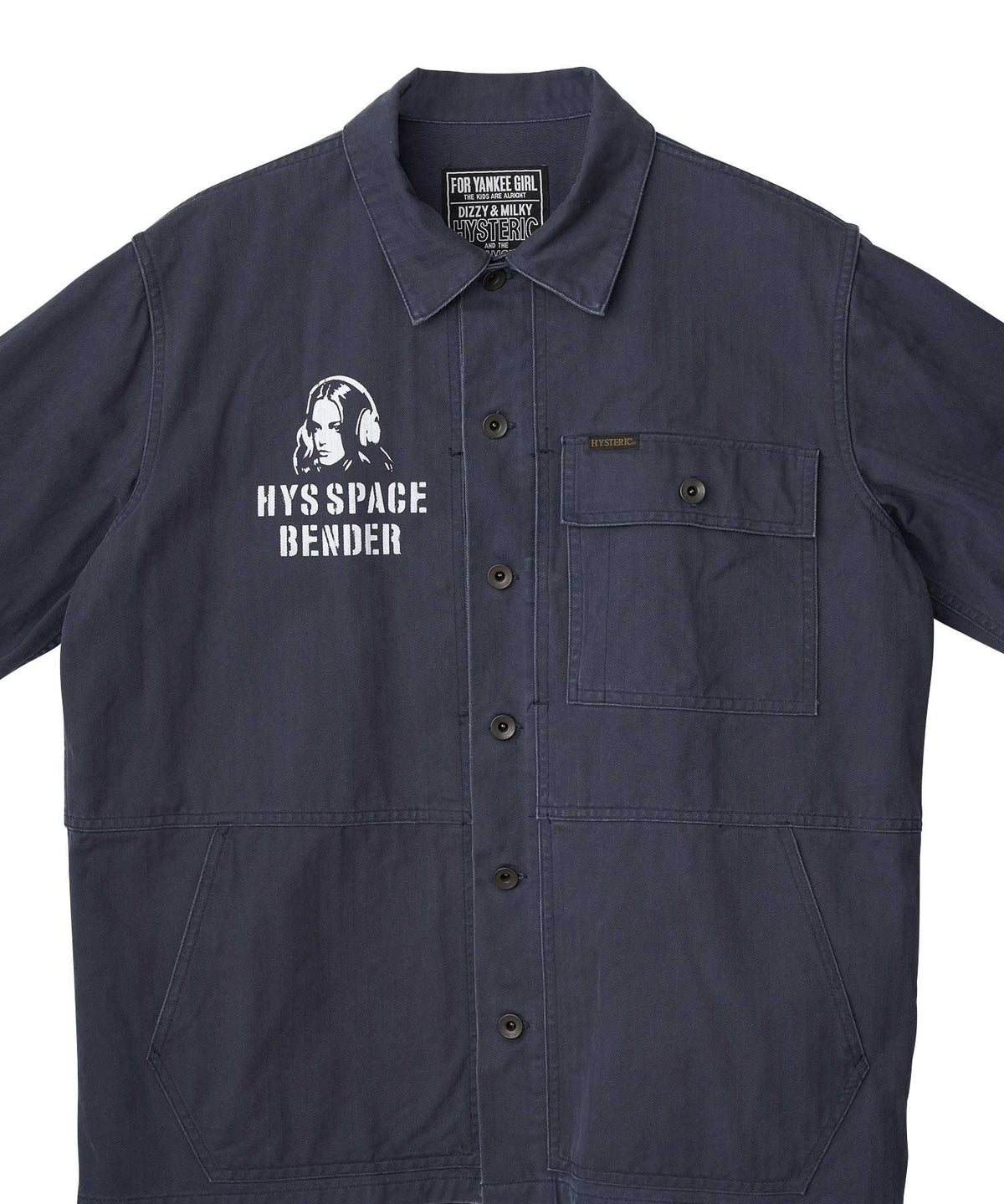 HYS SPACE BENDER M-44 HBT Shirt Jacket