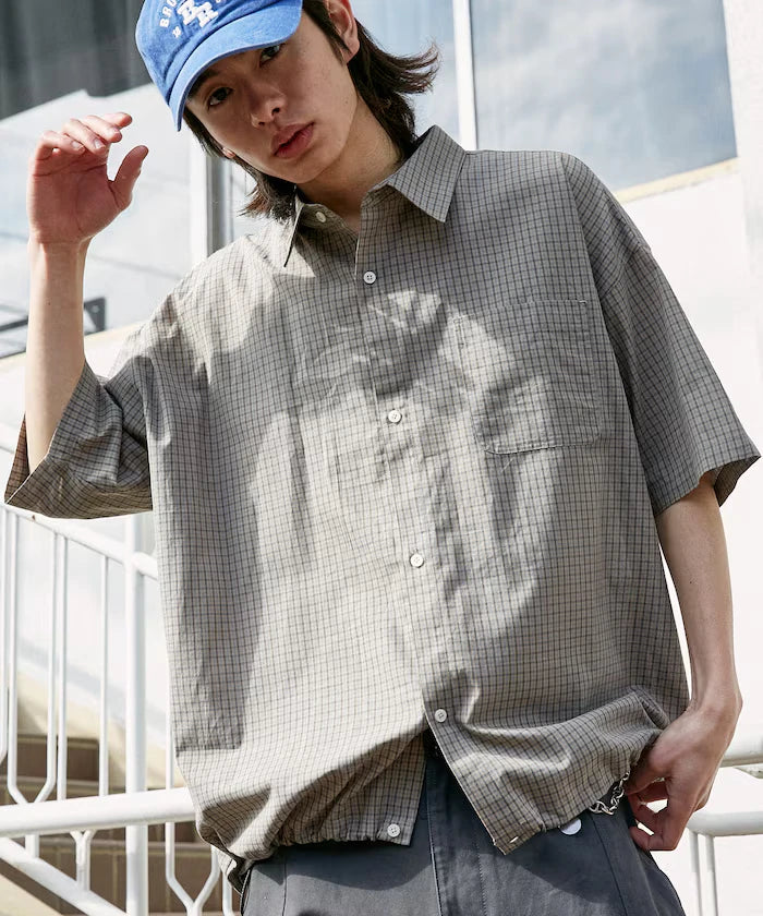 LOVE POP STUDIO Regular Color Half Sleeve Shirt Limited Edition