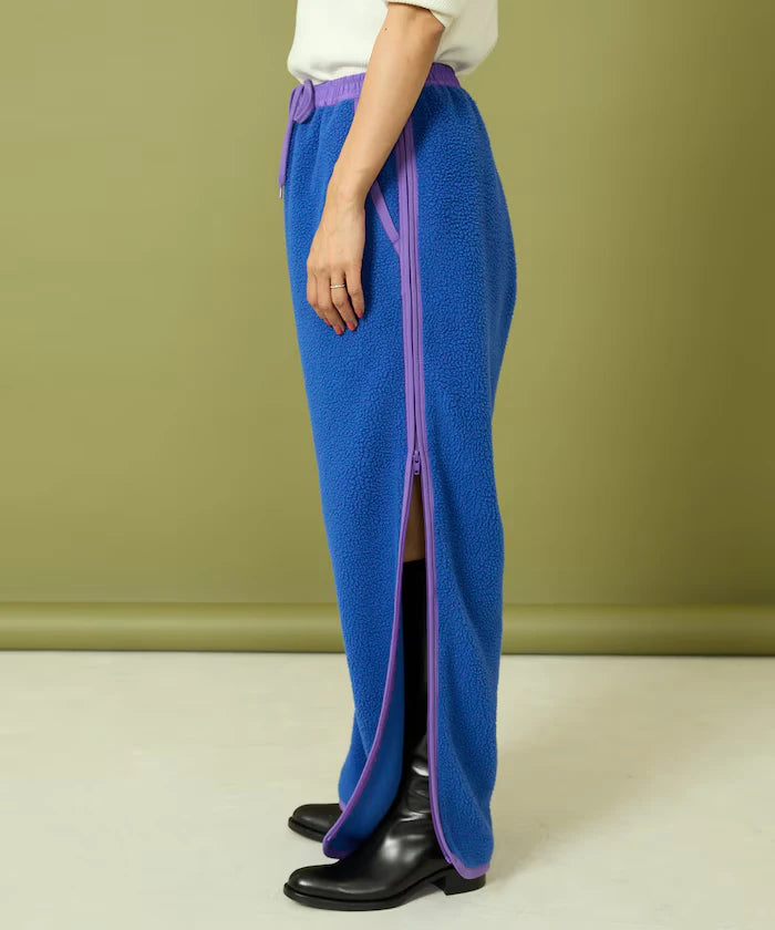 Side Zipper Fleece Pants