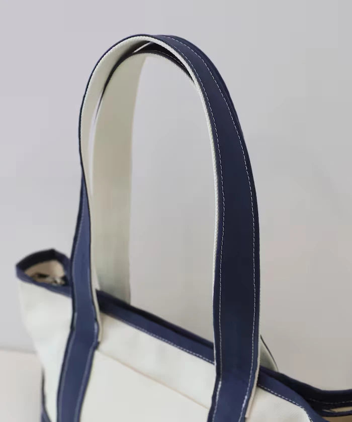 Wide Canvas Tote Bag