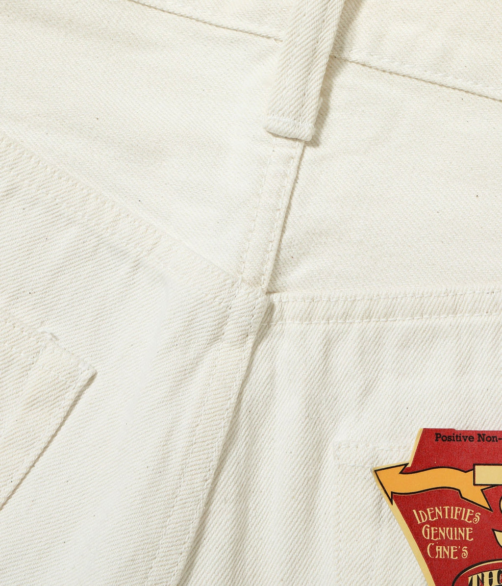 13oz. White Denim '1947 Model' (Regular Straight)