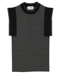 SQUARE SLEEVE KNIT TOPS