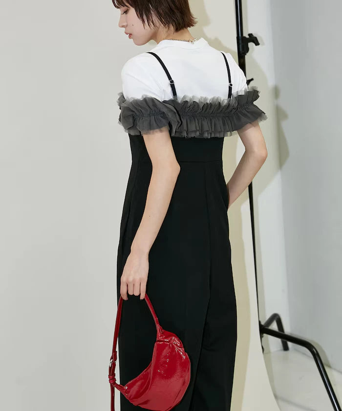 2WAY Tulle Shoulder Salopette Limited Edition