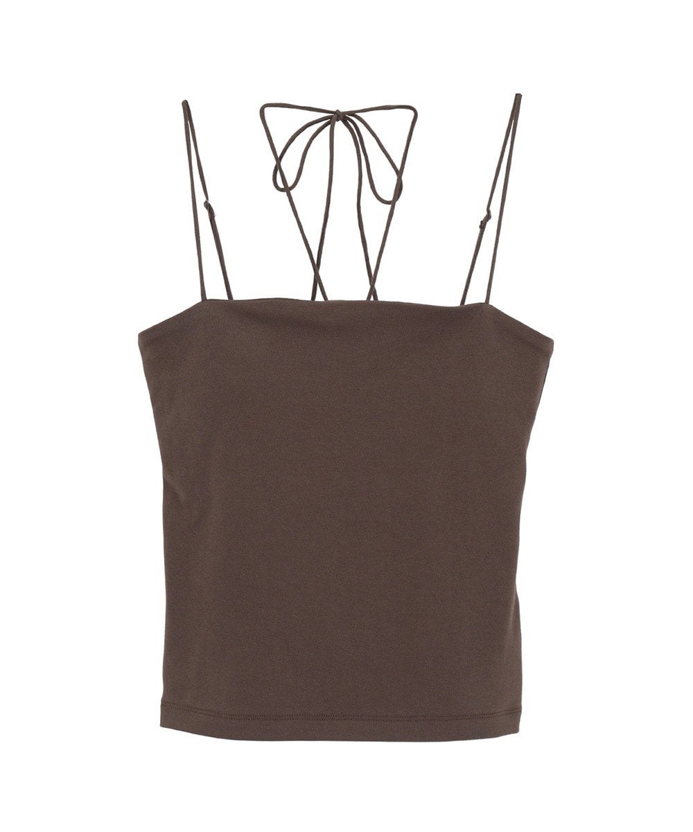 THIN CORD HALTER NECK TOPS